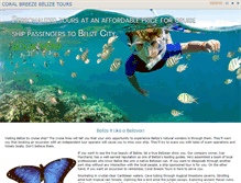 Tablet Screenshot of coralbreezetours.com